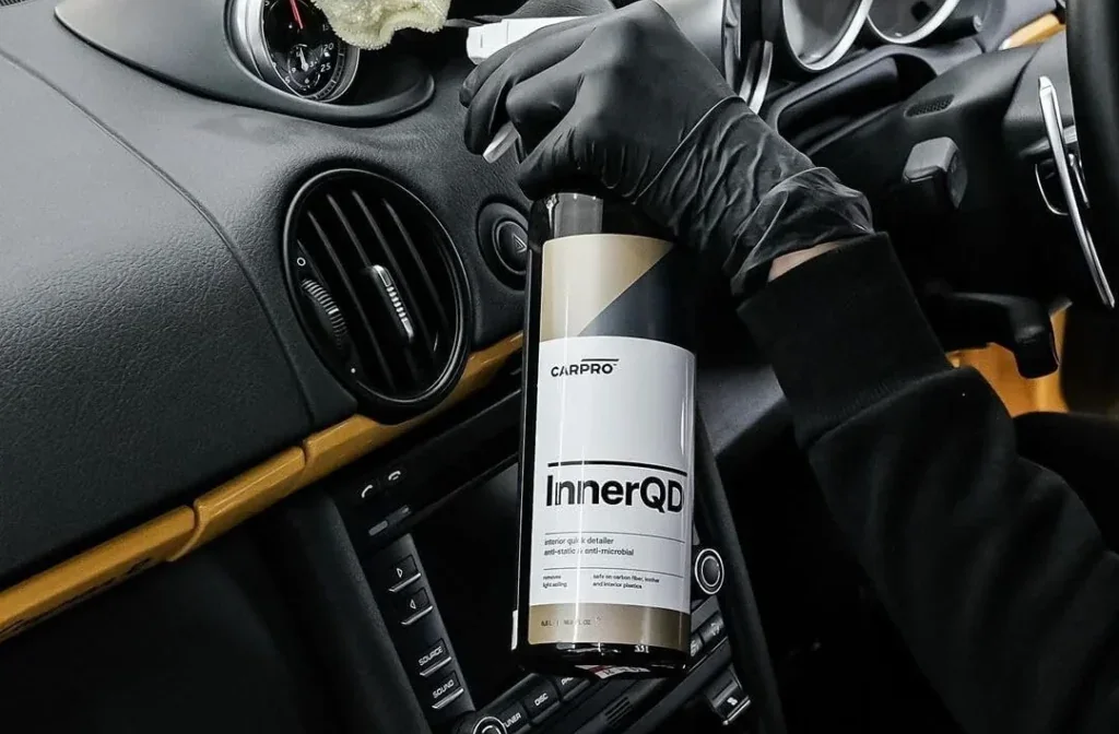 Machine polishing paint to remove light swirl marks